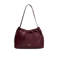 Tommy Hilfiger Shoulder Bag Soft Leather-Marzemino