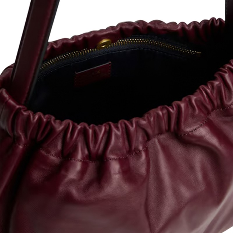 Tommy Hilfiger Shoulder Bag Soft Leather-Marzemino Tommy Hilfiger Shoulder Bag Soft Leather-Marzemino