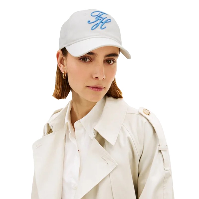Tommy Hilfiger Cap TH Embroidery-White
