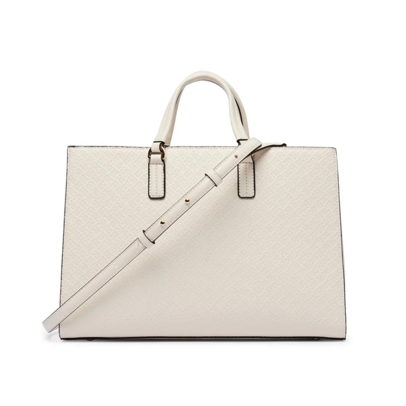 Tommy Hilfiger Satchel Bag TH Daily-Soft Cream