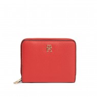 Tommy Hilfiger Wallet Medium Flap TH Icon-Red