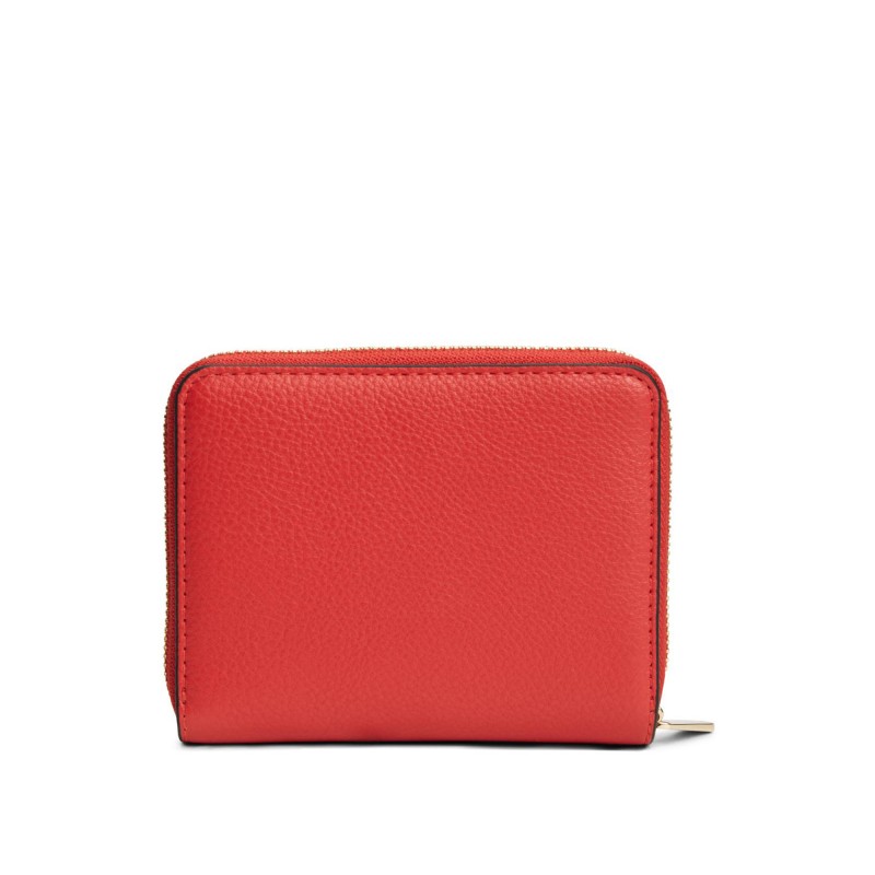 Tommy Hilfiger Wallet Medium Flap TH Icon-Red