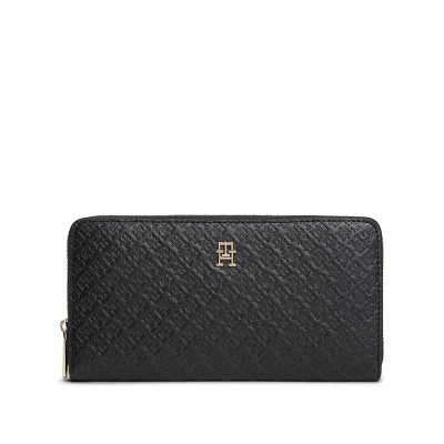 Tommy Hilfiger Wallet Zip Large th Icon-Black