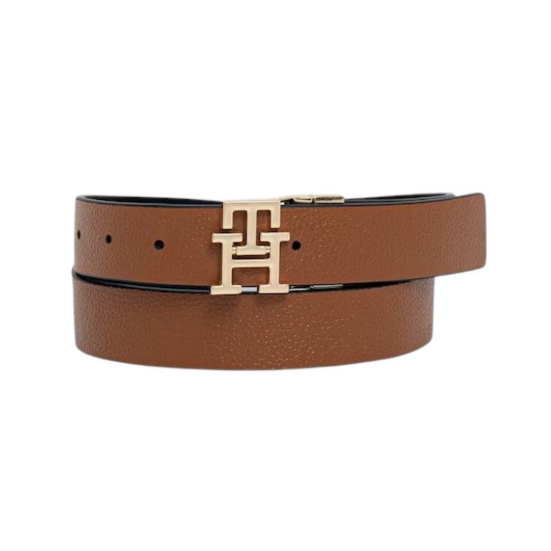 Tommy Hilfiger Belt Reversible TH Logo 3.0 Pebble-Black