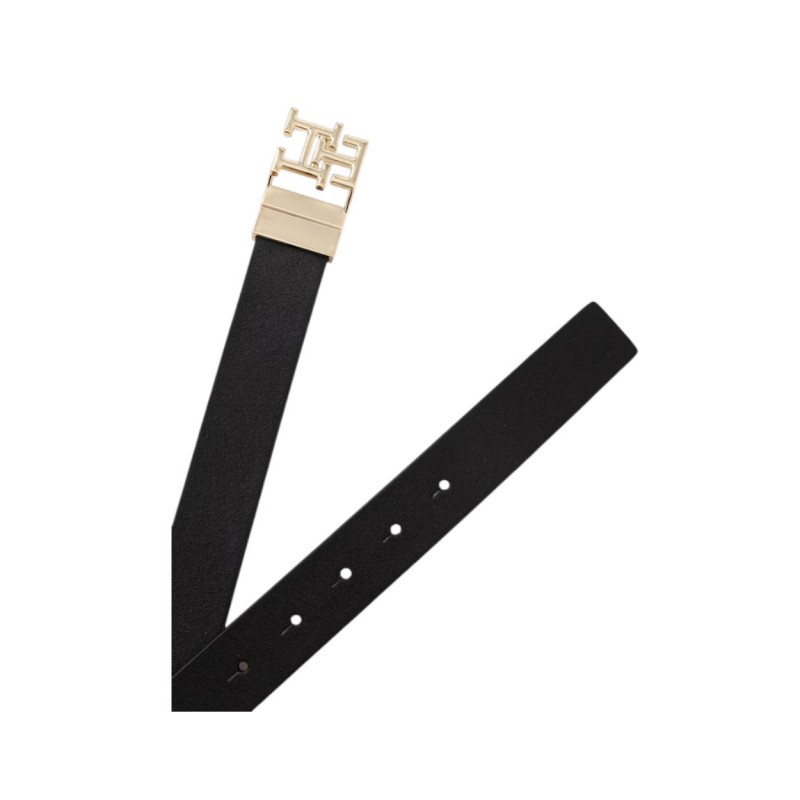 Tommy Hilfiger Belt Reversible TH Logo 3.0 Pebble-Black