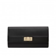 Tommy Hilfiger Wallet Flap Large TH Modern-Black