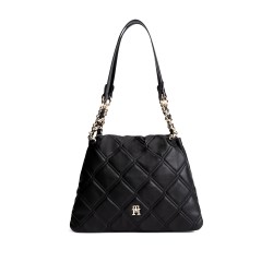 Tommy Hilfiger Mini Tote Bag TH Feminine-Black