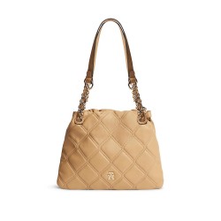 Tommy Hilfiger Mini Tote Bag TH Feminine-Sand Beige