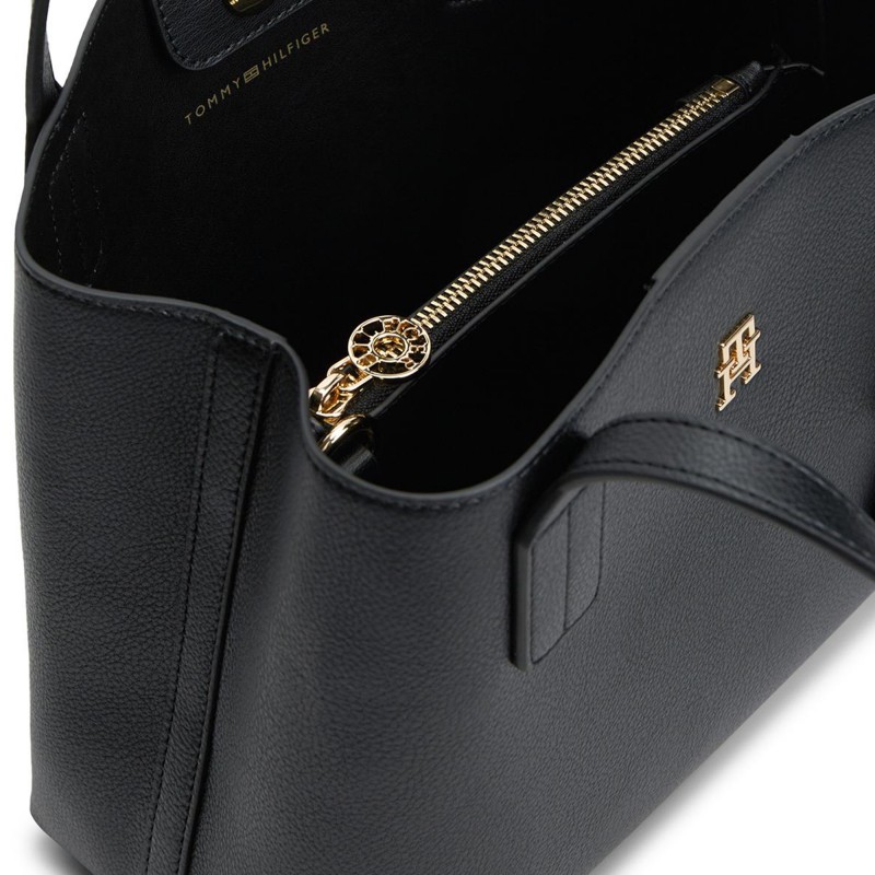 Tommy Hilfiger Bag TH Icon Mini Satchel-Black