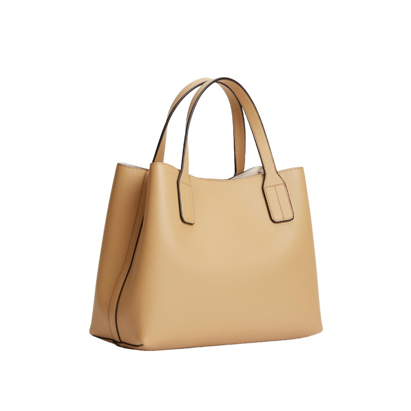 Tommy Hilfiger Bag TH Icon Mini Satchel-Beige Tommy Hilfiger Bag TH Icon Mini Satchel-Beige