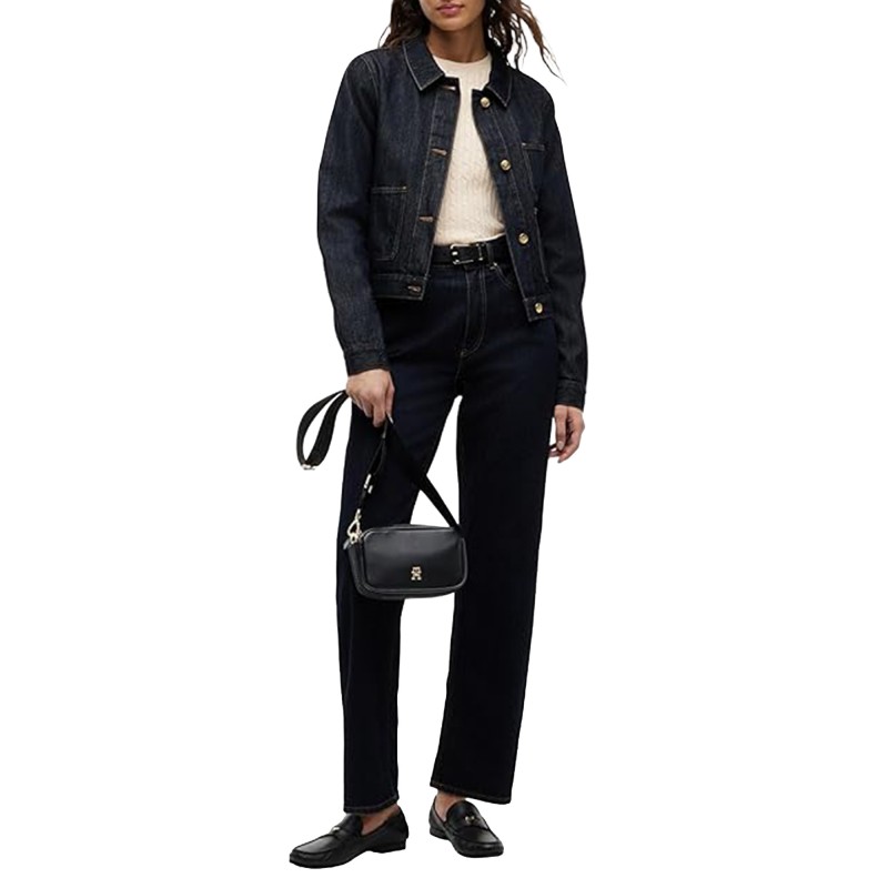 Tommy Hilfiger Bag Camera TH Logotape-Black