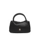 Tommy Hilfiger Bag TH Logotape Mini Satchel-Black Tommy Hilfiger Bag TH Logotape Mini Satchel-Black