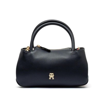 Tommy Hilfiger Bag TH Logotape Mini Satchel-Dark Blue