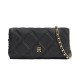 Tommy Hilfiger Wallet TH Feminine On Chain-Black