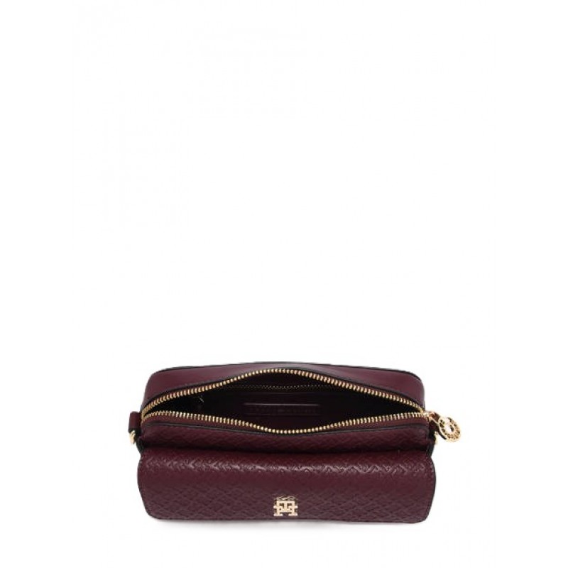 Tommy Hilfiger Camera Bag TH Icon Monologo-Oxblood Tommy Hilfiger Camera Bag TH Icon Monologo-Oxblood