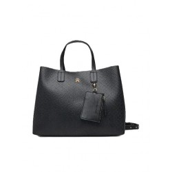 Tommy Hilfiger Satchel Bag TH Icon Monologo-Black