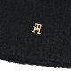 Tommy Hilfiger Beanie TH Elevated Chic-Black Tommy Hilfiger Beanie TH Elevated Chic-Black