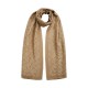 Tommy Hilfiger Scarf TH Monogram Jacquard-Rich Walnut Tommy Hilfiger Scarf TH Monogram Jacquard-Rich Walnut