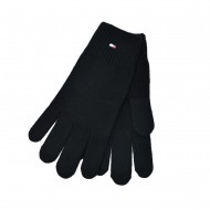 Tommy Hilfiger Gloves TH Flag Knit-Black