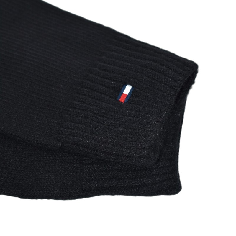 Tommy Hilfiger Gloves TH Flag Knit-Black