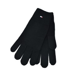 Tommy Hilfiger Gloves TH Flag Knit-Black