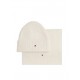 Tommy Hilfiger Beanie & Scarf TH Flag Gift Box-Soft Cream Tommy Hilfiger Beanie & Scarf TH Flag Gift Box-Soft Cream
