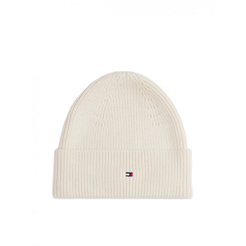 Tommy Hilfiger Beanie & Scarf TH Flag Gift Box-Soft Cream Tommy Hilfiger Beanie & Scarf TH Flag Gift Box-Soft Cream
