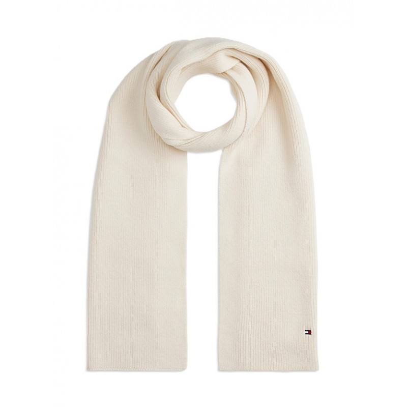 Tommy Hilfiger Beanie & Scarf TH Flag Gift Box-Soft Cream Tommy Hilfiger Beanie & Scarf TH Flag Gift Box-Soft Cream
