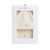Tommy Hilfiger Beanie & Scarf TH Flag Gift Box-Soft Cream