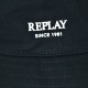 Replay Hat Bucket With Logo-Black