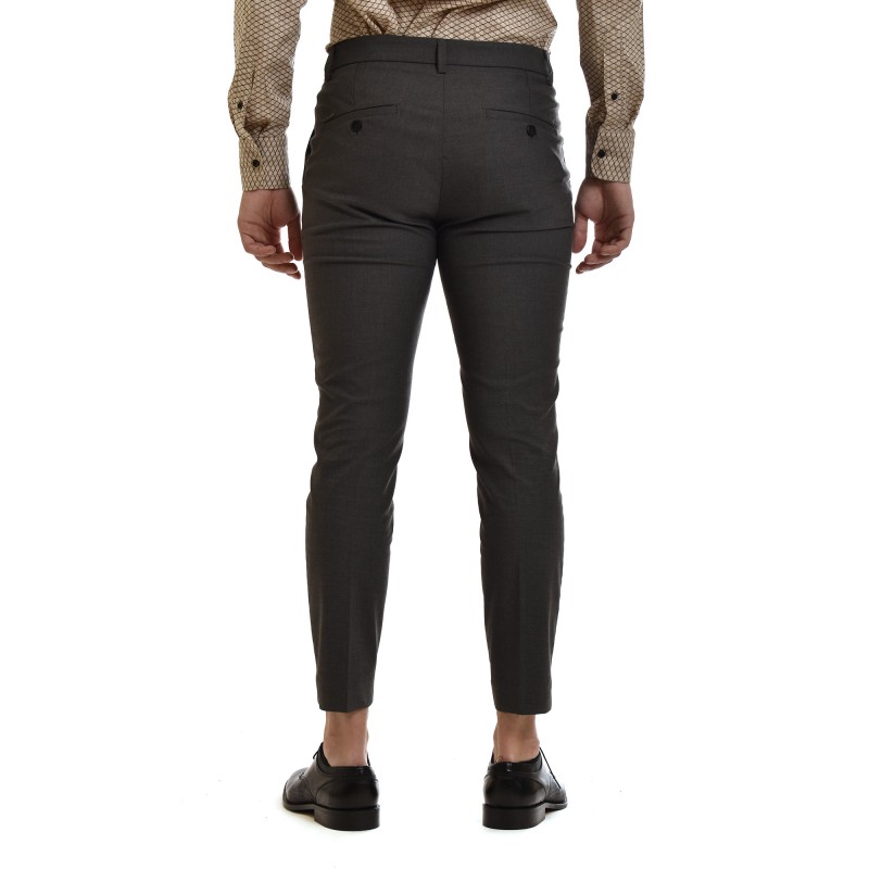 Vittorio Pants Barre Seams-Grey Vittorio Pants Barre Seams-Grey