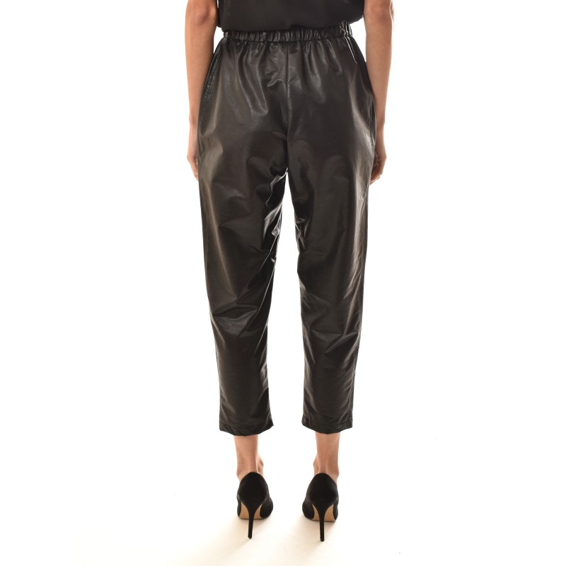 Lotus Eaters Pants Bizou Faux Leather-Black