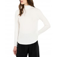 Philosophy Top Turtleneck-White