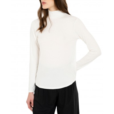 Philosophy Top Turtleneck-White
