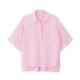 Philosophy Oversized Blouse Linen-Pink
