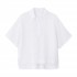 Philosophy Oversized Blouse Linen-White
