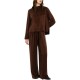 Philosophy Top Mock Neck-Brown Philosophy Top Mock Neck-Brown