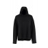Philosophy Top Hoodied Heavy Rib Sandwashed-Black