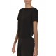 Lotus Eaters Crop Blouse Boast S-slv-Black