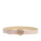 Guess 4G Logo Round Buckle-Light Blush