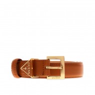 Guess Belt Adelasia Triangle Logo-Brown