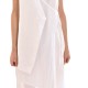 Lotus Eaters Linen Gilet With Tied Net Meraki-White Lotus Eaters Linen Gilet With Tied Net Meraki-White