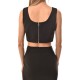 Rinascimento Top With Charms-Black Rinascimento Top With Charms-Black