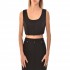 Rinascimento Top With Charms-Black