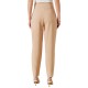 Rinascimento Pleated Trousers With Button Details-Beige
