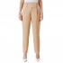 Rinascimento Pleated Trousers With Button Details-Beige