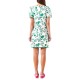 Rinascimento Floral Midi Dress-White Atrium