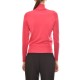 Rinascimento Basic Turtleneck Sweater-Magenta