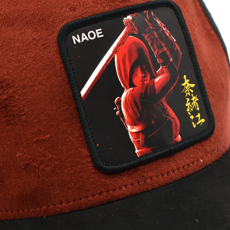 Capslab Naoe Classic Cap-Black/Red Capslab Naoe Classic Cap-Black/Red