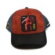 Capslab Naoe Classic Cap-Black/Red Capslab Naoe Classic Cap-Black/Red
